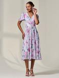Jolie Moi Petite Mesh Midaxi Dress