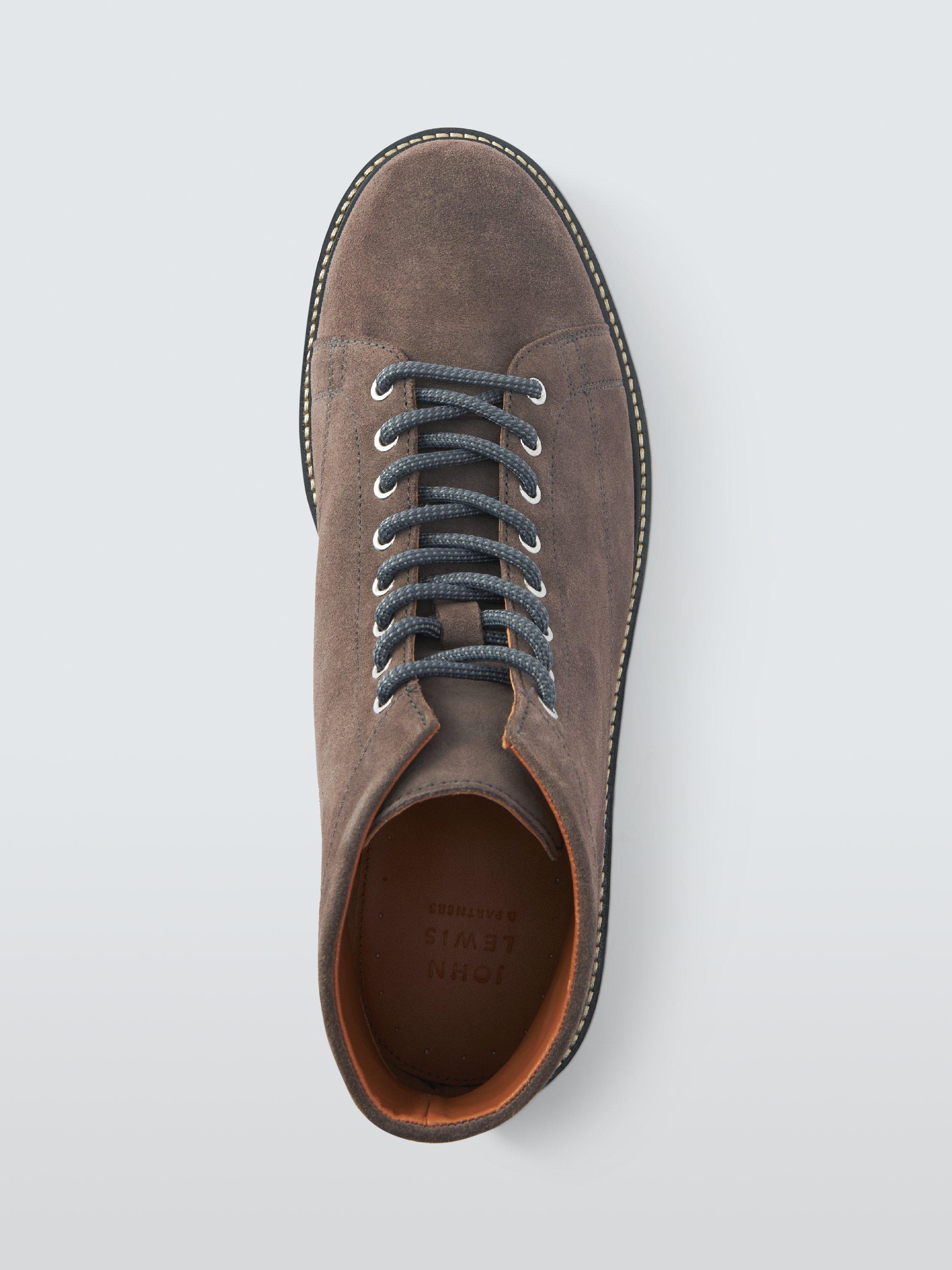 Product image 4 of 4, which shows John Lewis Work Suede Chukka Boots, Grey, 7
