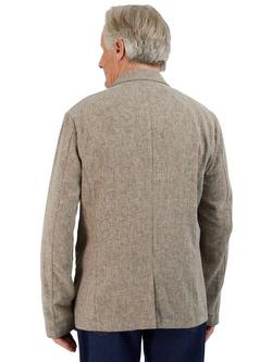 Rohan Ravello Linen Blend Blazer - view 2, Ash Brown