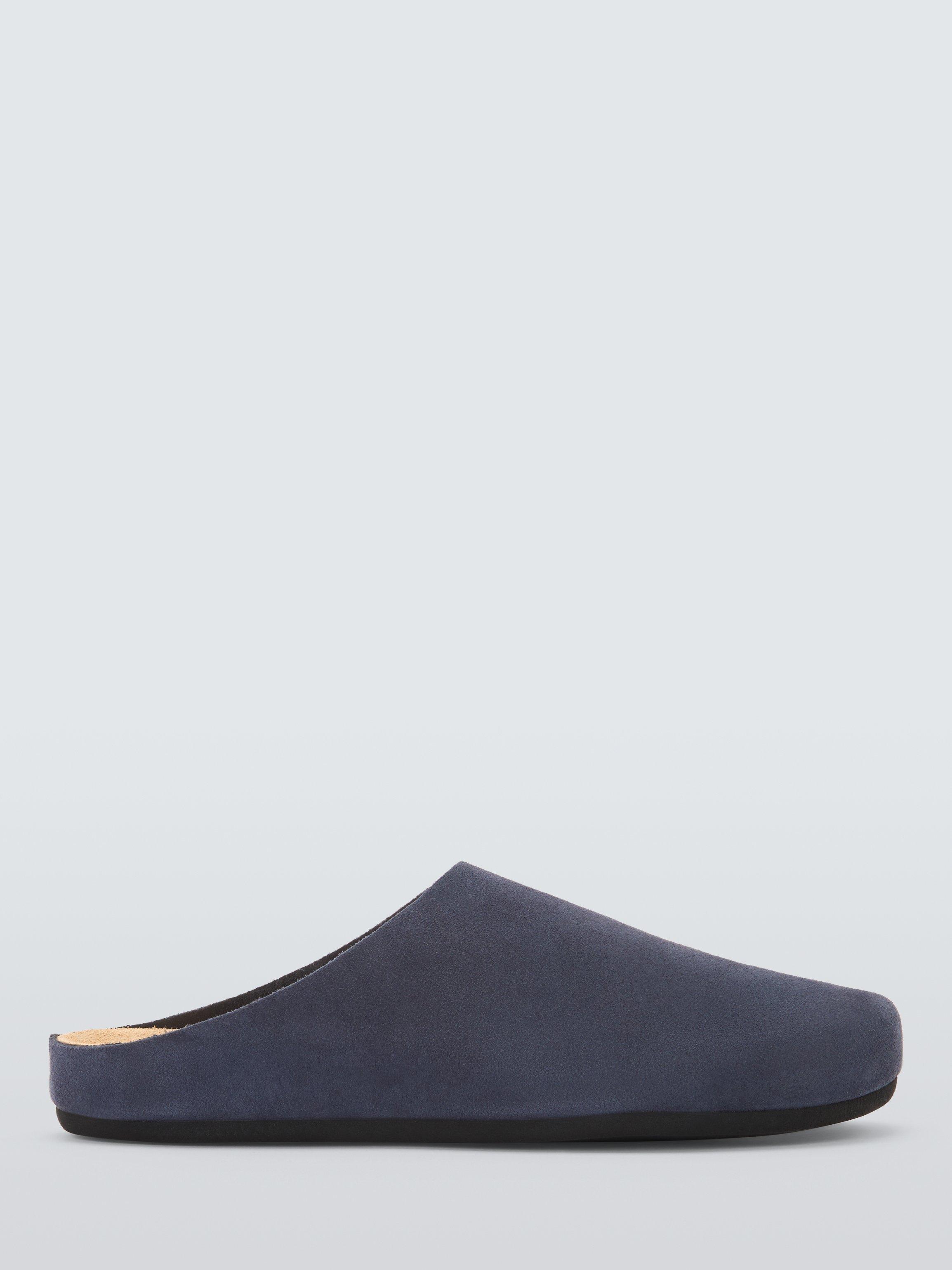 Product image 1 of 4, which shows John Lewis Suede Alvar Clog, Grey Slate, 7
