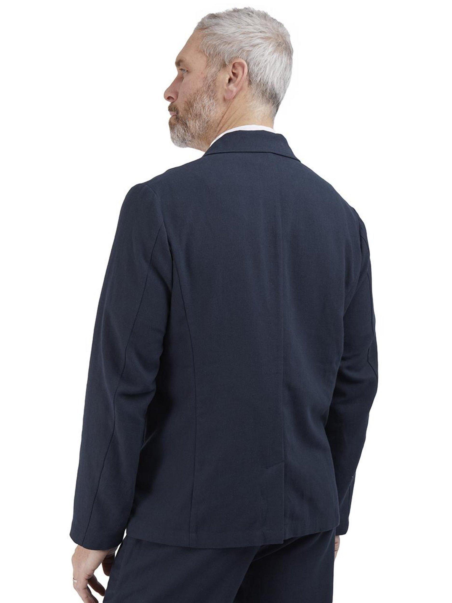 Product image 2 of 8, which shows Rohan Ravello Linen Blend Blazer, Deep Navy, 38R