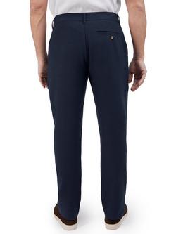 Rohan Ravello Linen Blend Trousers, Deep Navy - view 2, Deep Navy