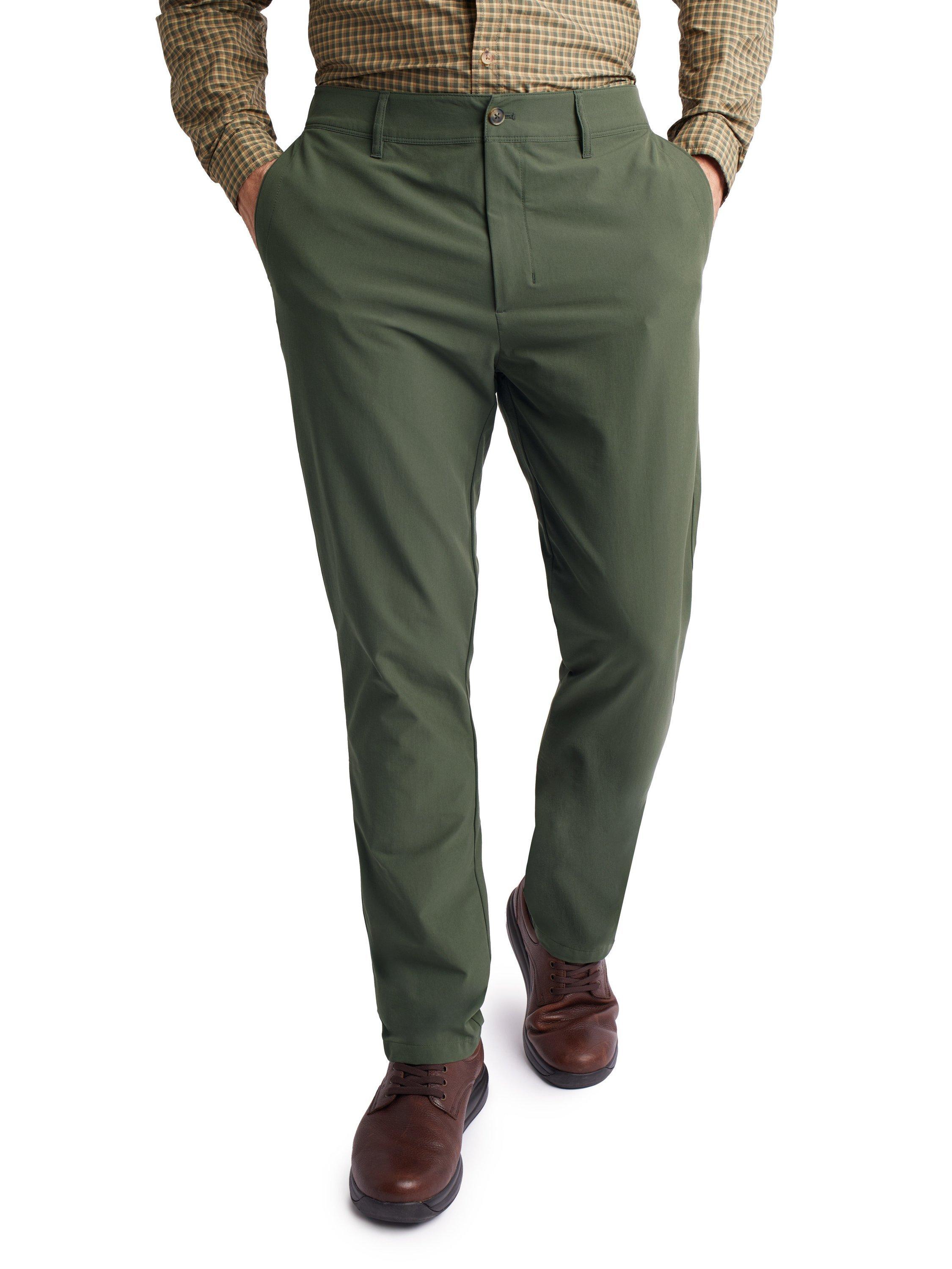 Product image 1 of 8, which shows Rohan Riviera Hiking Trousers, Park Green, 30S