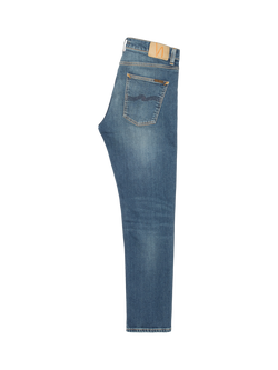 Nudie Jeans Lean Dean Slim Fit Jeans, Blue Dawn - view 2, Blue Dawn