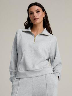 Chelsea Peers LuxeComfort Scuba Sweatshirt - view 2, Grey
