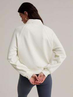 Chelsea Peers LuxeComfort Scuba Sweatshirt - view 2, Off White