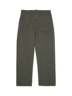 Nudie Jeans  Tuff Tony Duck Canvas Trousers, Green, Green