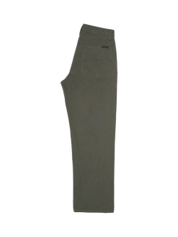 Nudie Jeans  Tuff Tony Duck Canvas Trousers, Green - view 2, Green