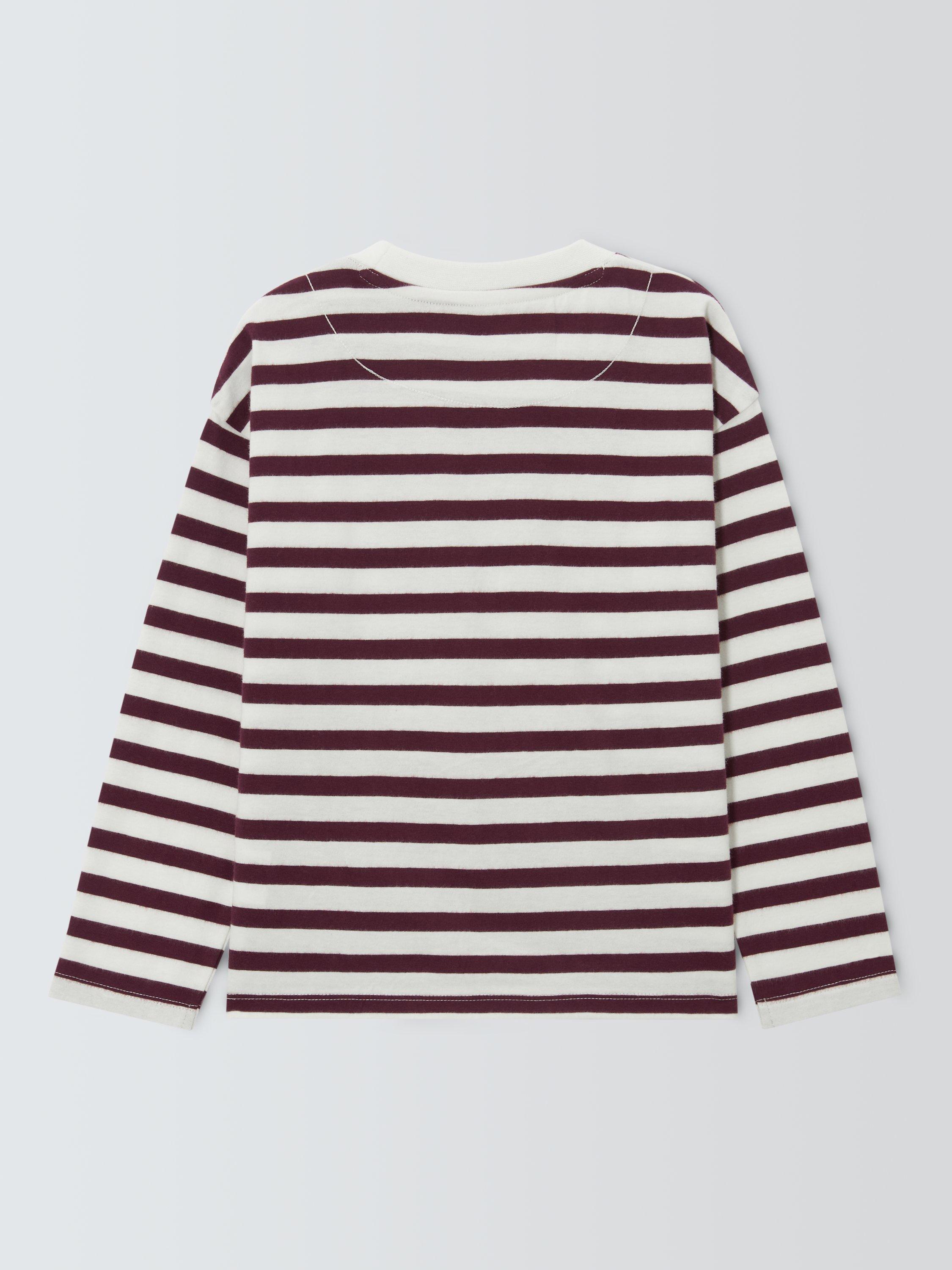 Product image 7 of 7, which shows John Lewis Kids' Fairy Stripe Jersey Top, Multi, 4 years