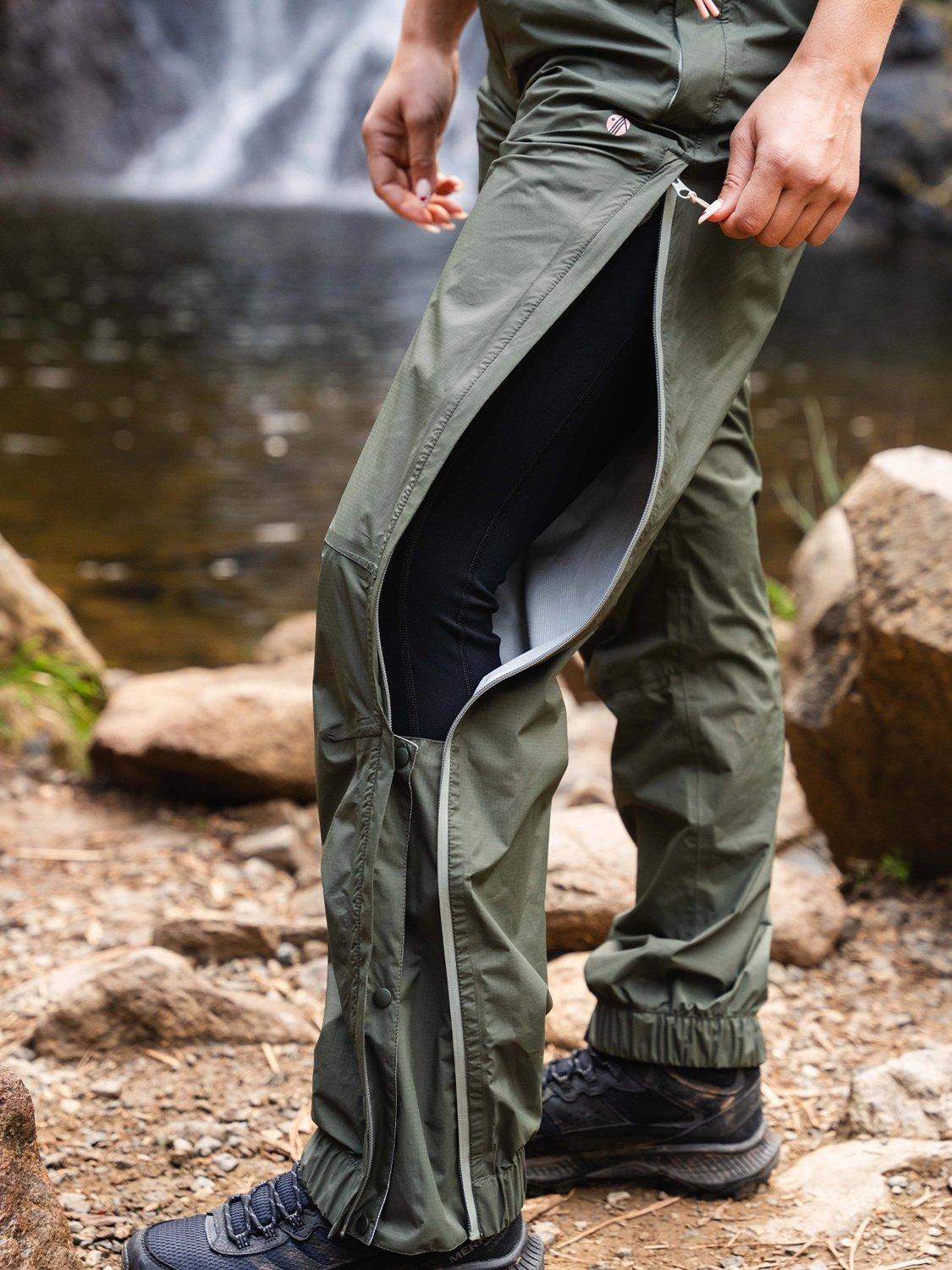 Product image 4 of 9, which shows ACAI Off Grid Walking Trousers, Deep Sage, 24R