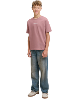 Jack & Jones Kids' Script Back T-Shirt, Grape Shake, Grape Shake