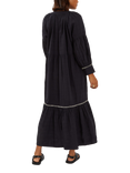 Accessorize Long-Sleeve Tiered Maxi Dress