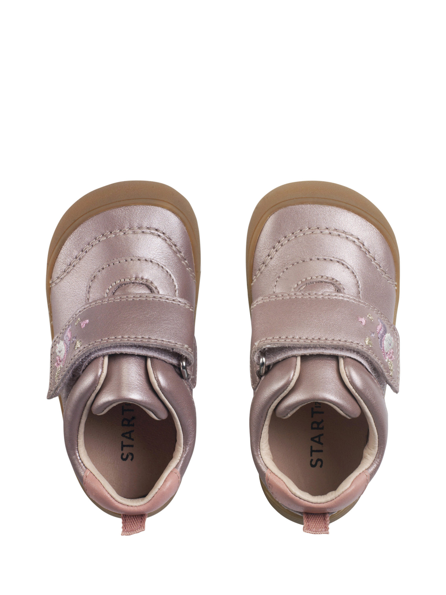 Product image 2 of 6, which shows Start-Rite Kids' Moonbeam Unicorn Shoes, Blush Leather, 3 F Jnr