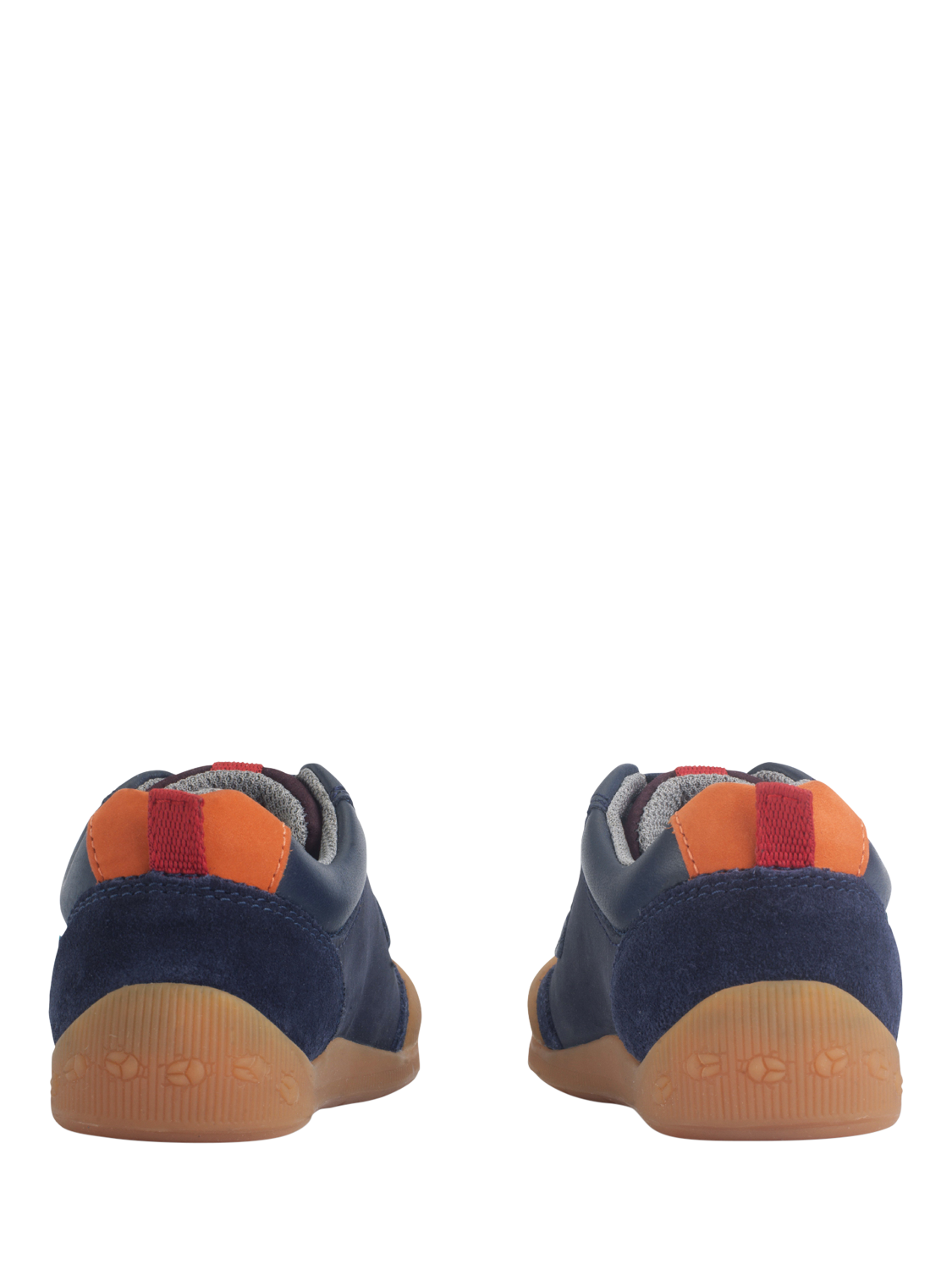 Product image 6 of 6, which shows Start-Rite Kids' Tickle Star Trainers, Navy/Multi Leather, 4 F Jnr