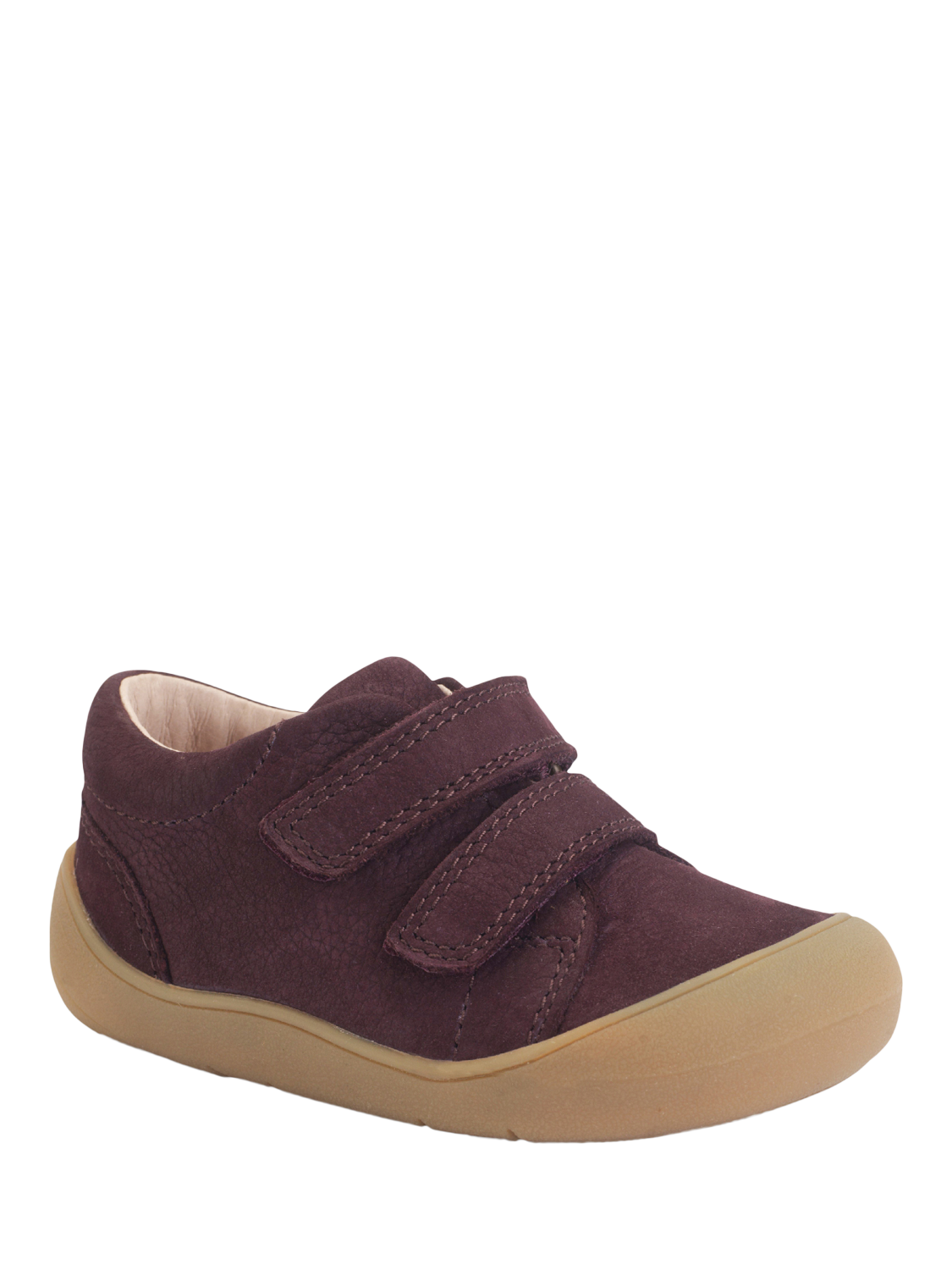 Product image 3 of 6, which shows Start-Rite Kids' Scoot Leather Midi Boots, Burgundy Nubuck, 3 F Jnr