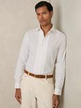 Reiss Carvalho Cotton Shirt, White
