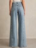 Reiss Fern Denim Petite Wide Leg Jeans
