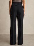 Reiss Sidney Button Detail Wide Leg Trousers