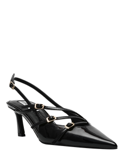 Steve Madden Liana Slingback Heels - view 2, Black