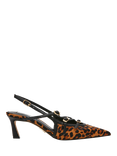 Steve Madden Liana Leopard Print Slingback Heels