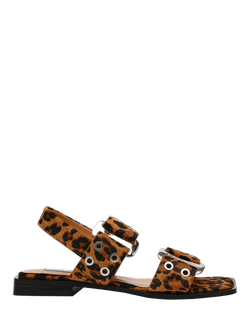 Steve Madden Saria Slingback Sandals, Brown/Black/Multi