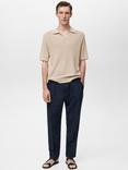 Mango Lino Polo Shirt