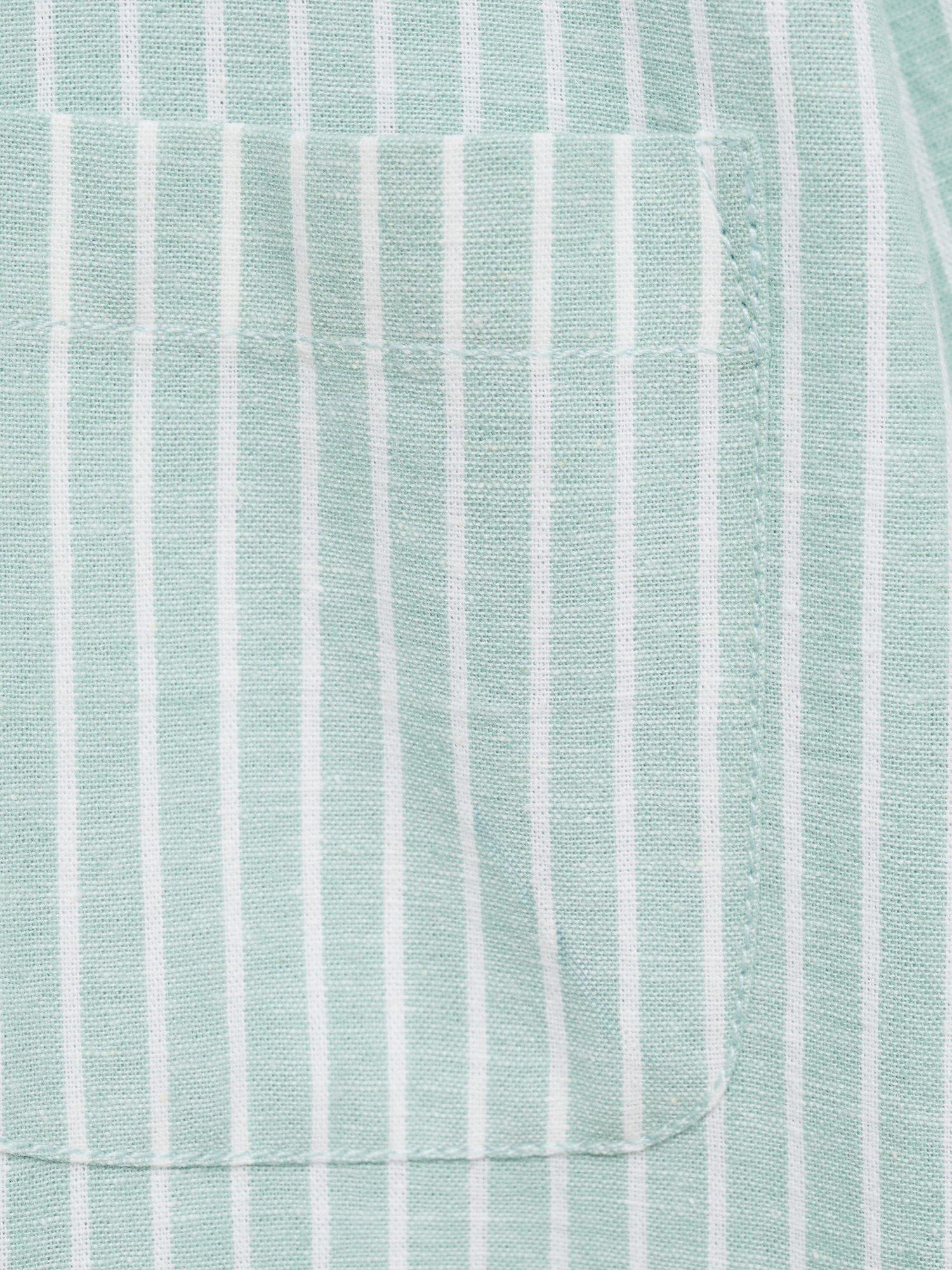 Product image 3 of 4, which shows Mango Kids' Formac Shirt, Green, 13-14 yrs