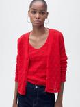 Mango Sito Cardigan, Red