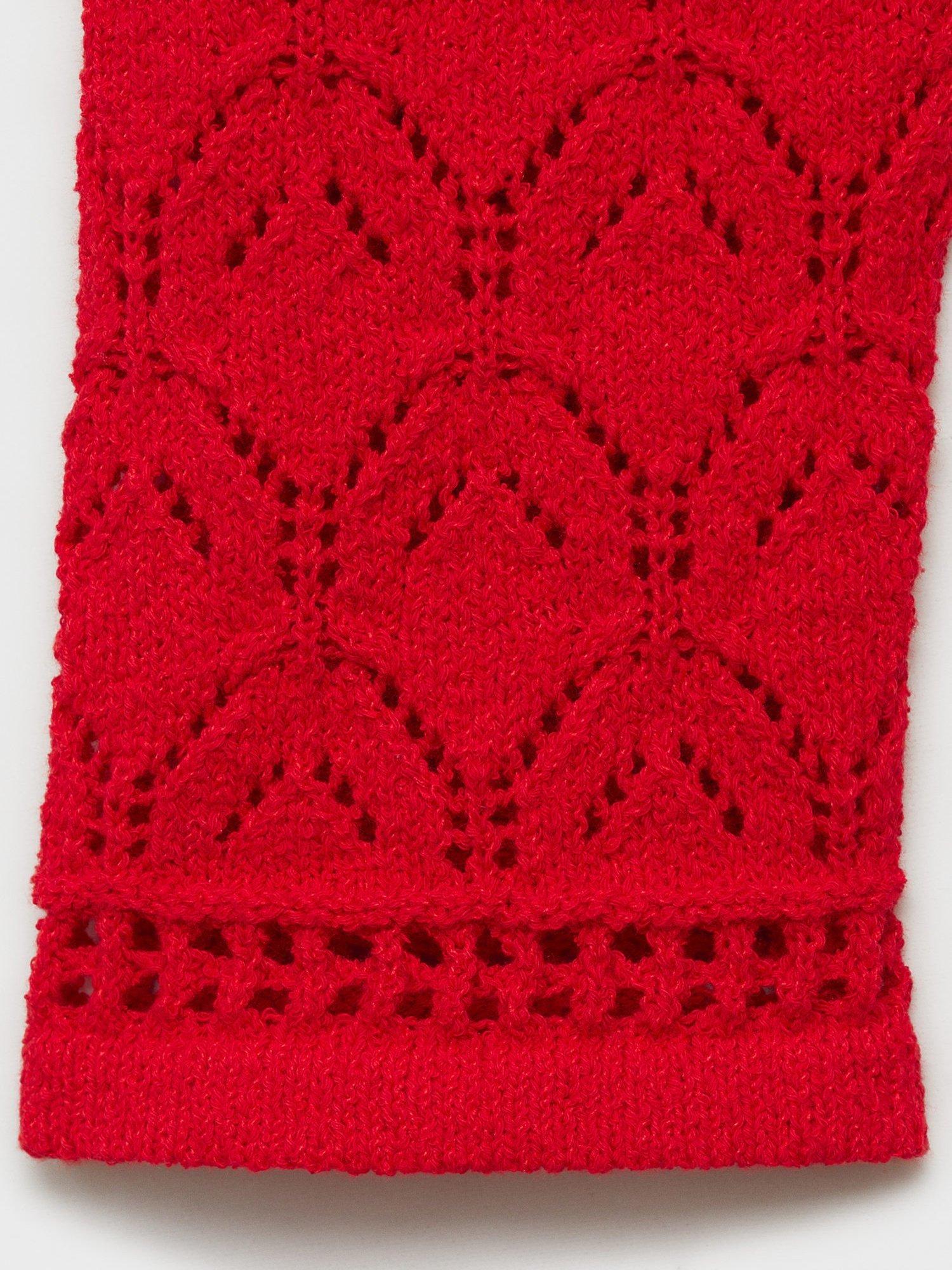 Product image 5 of 8, which shows Mango Sito Cardigan, Red, S