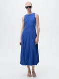 Mango Pumpkin A-Line Sleeveless Midi Dress