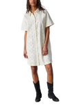 Sisters Point Elsana Broderie Anglasie Shirt Dress, Cream