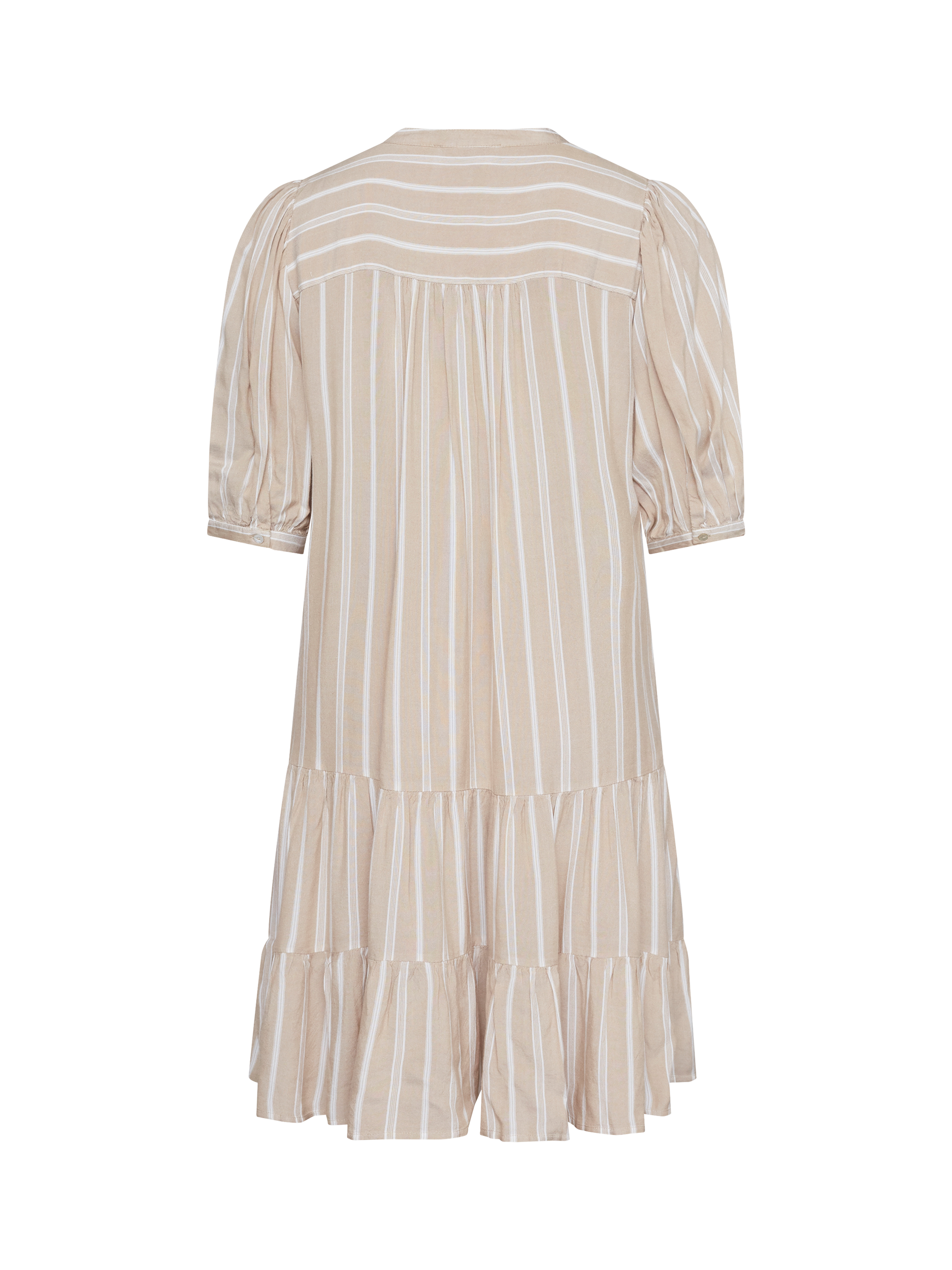Product image 4 of 4, which shows Sisters Point Ibon Stripe Tiered Dress, Natural/Multi, XS