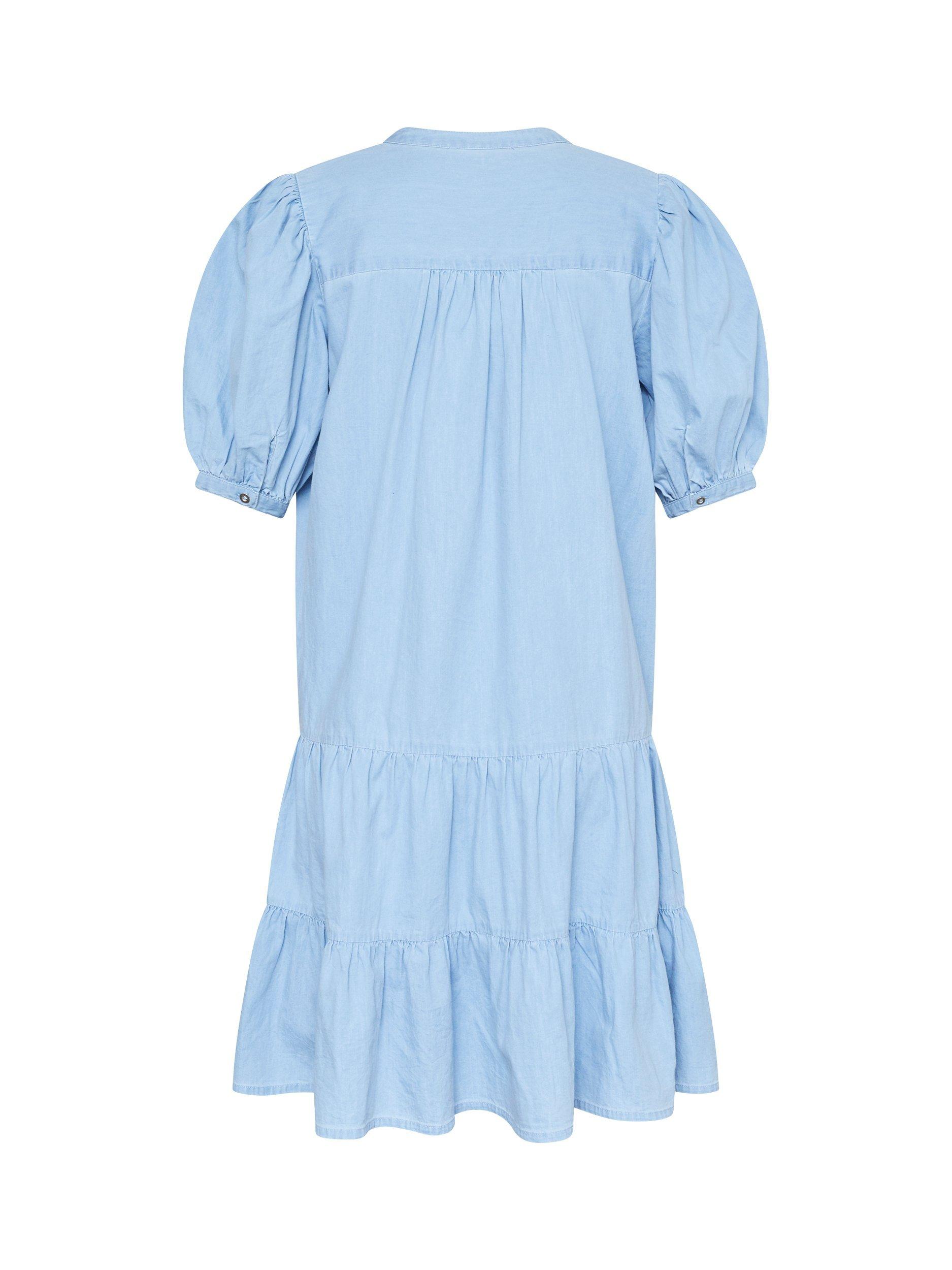 Product image 4 of 4, which shows Sisters Point Inusa Tiered Dress, Mid Blue, XS