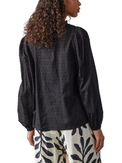 Sisters Point Venisa Ruffle Blouse - view 2, Black