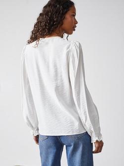 Sisters Point Vidar Embroidered Long Sleeve Top, White/Multi - view 2, White/Multi