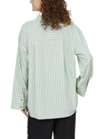 Sisters Point Viska Stripe Long Sleeve Shirt, Green/Multi