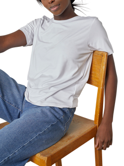 Sisters Point Pidan Crew Neck T-Shirt, White, White