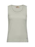 MOS MOSH Casa Ribbed Shimmer Tank Top, Mid Green