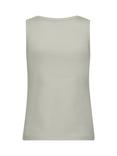 MOS MOSH Casa Ribbed Shimmer Tank Top, Mid Green