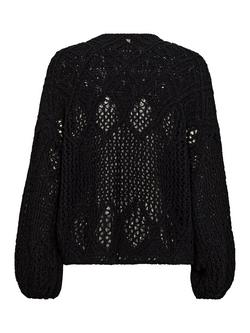 MOS MOSH Elba Knit Cardigan, Black - view 2, Black