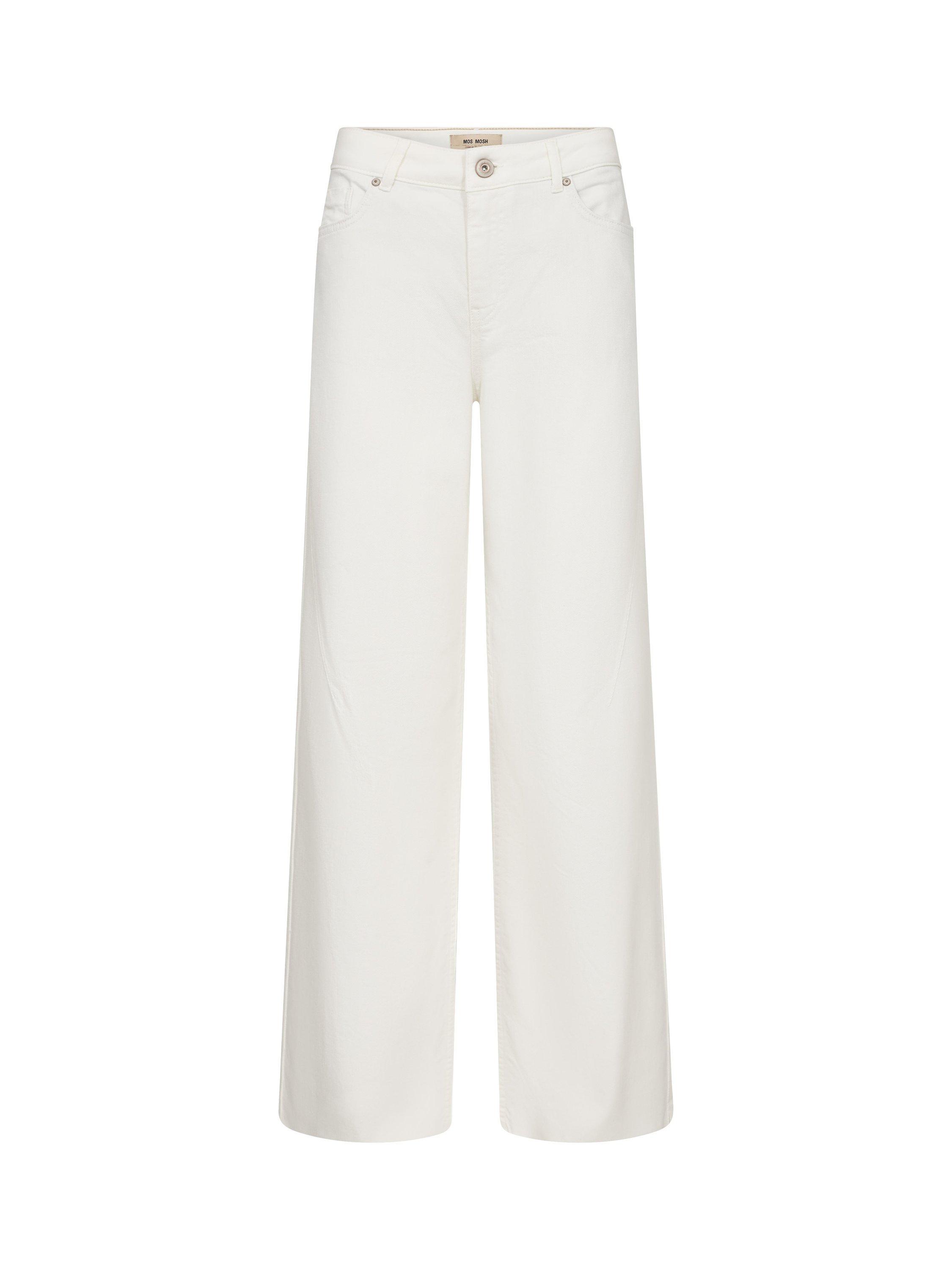 Product image 1 of 2, which shows MOS MOSH Dara Nora Wide Leg Jeans, White, 25R