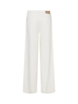 MOS MOSH Dara Nora Wide Leg Jeans - view 2, White