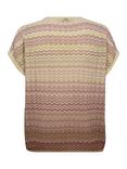 MOS MOSH Shani Cotton Blend V-Neck Knit Top