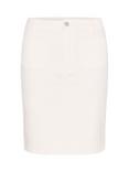 KAFFE KAkarla Cotton Twill Skirt, White