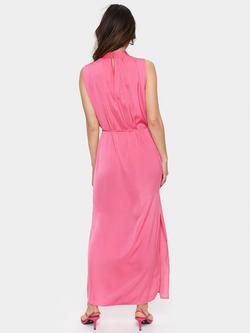 Saint Tropez Aileen Sleeveless Maxi Dress, Mid Pink - view 2, Mid Pink