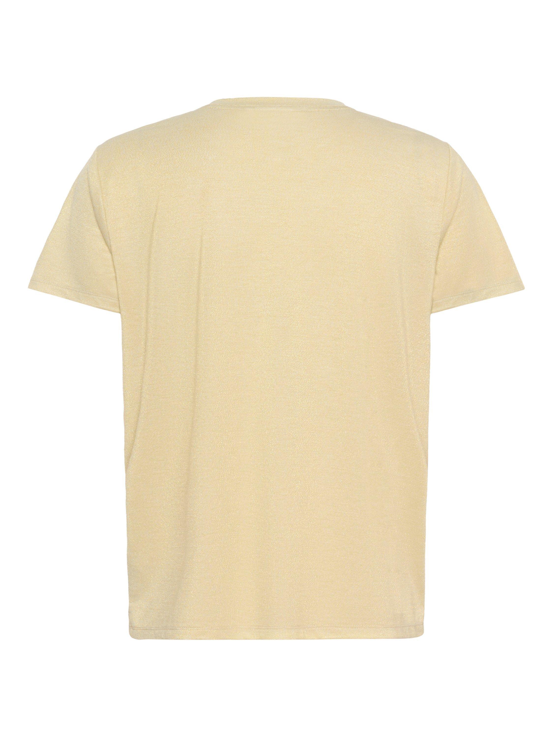 Product image 6 of 6, which shows Saint Tropez Haga Regular Fit T-Shirt, Mid Yellow, S