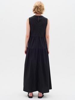 InWear Furla Cotton Long Dress - view 2, Black
