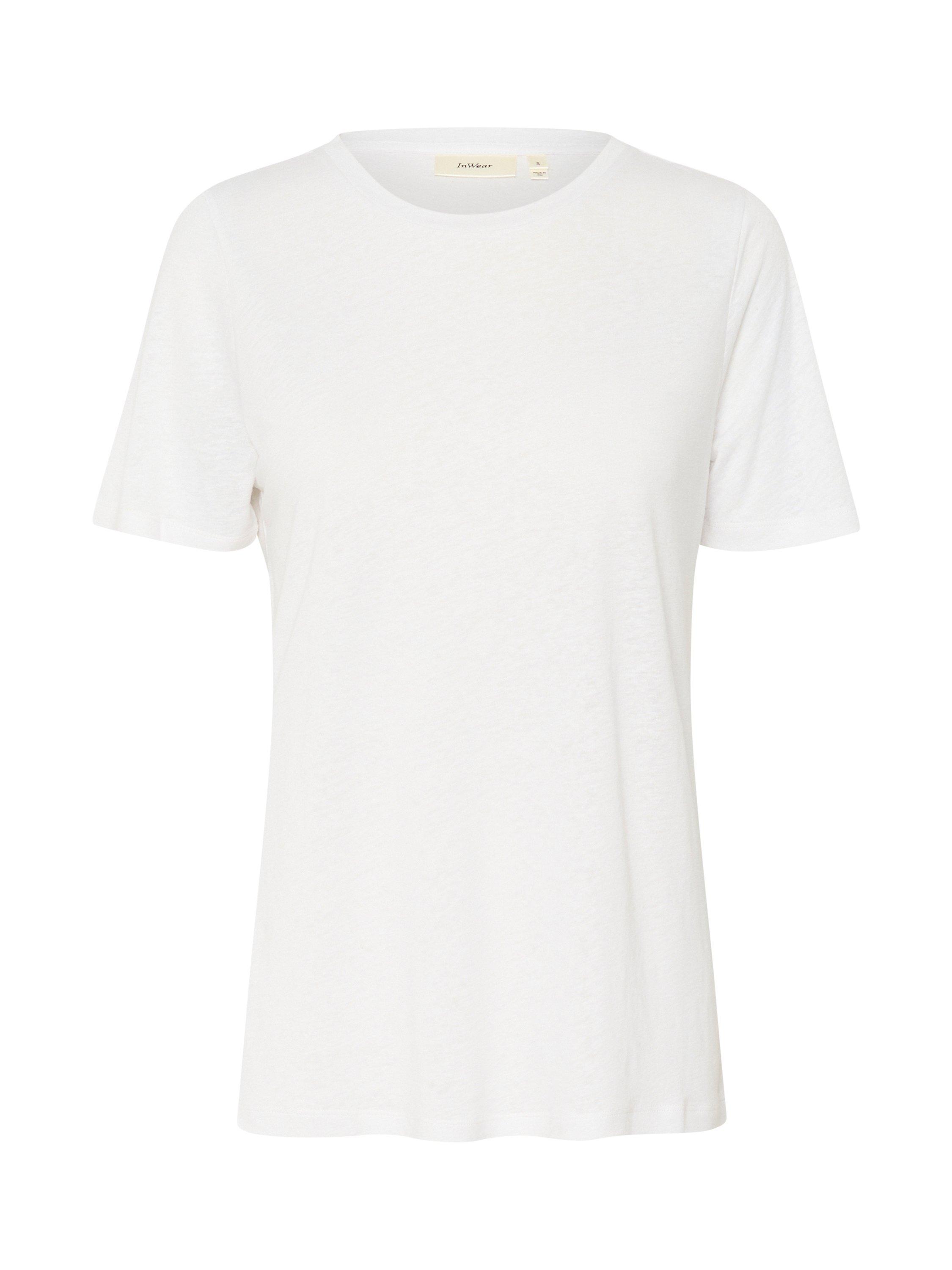 Product image 5 of 6, which shows InWear ElisabethIW Alma Mixed Blend T-Shirt, White, M