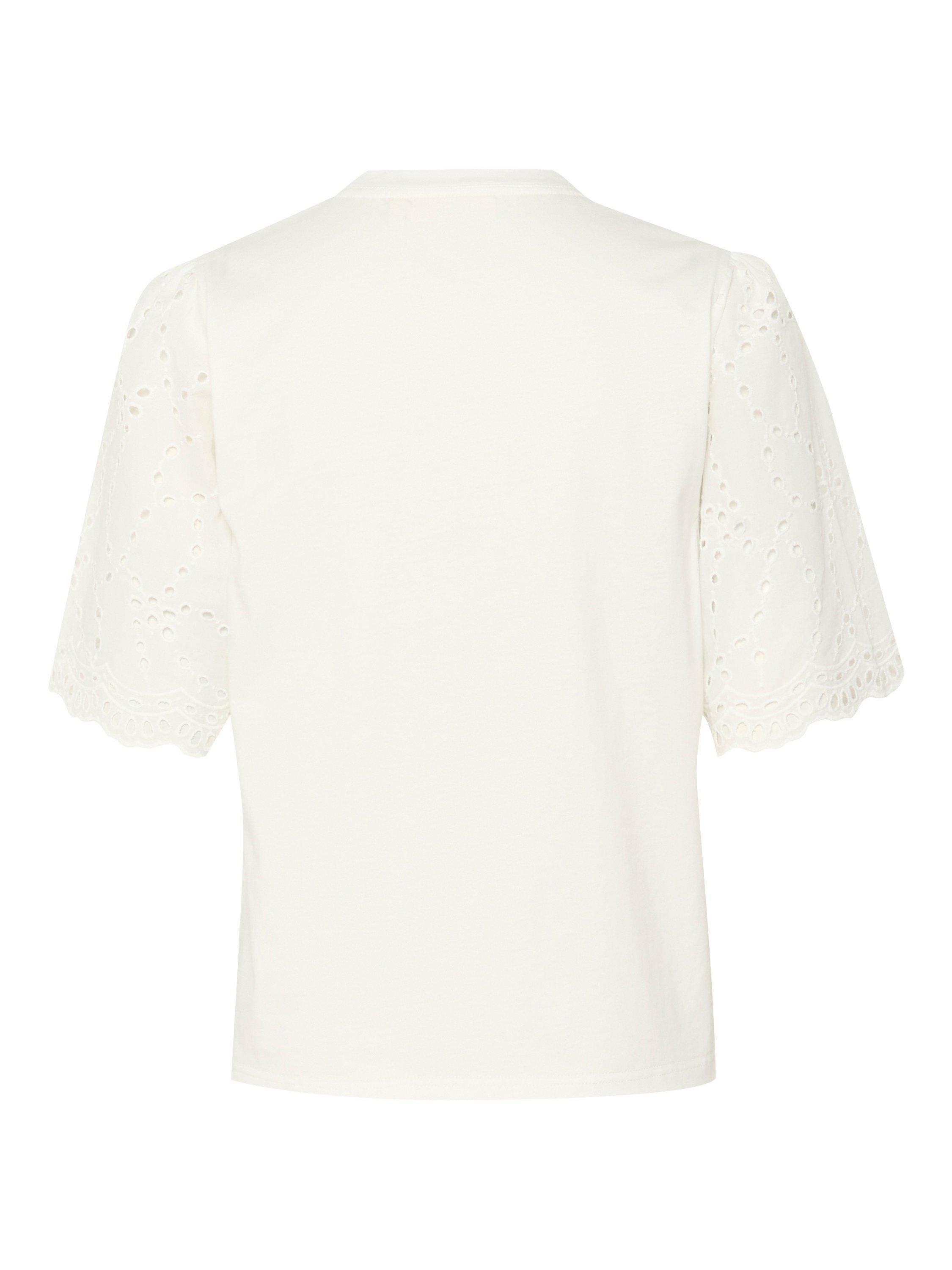 Product image 6 of 6, which shows InWear Faith Cotton T-Shirt, White, XS