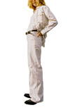 Nudie Jeans Heidi Wide Leg Jeans, White